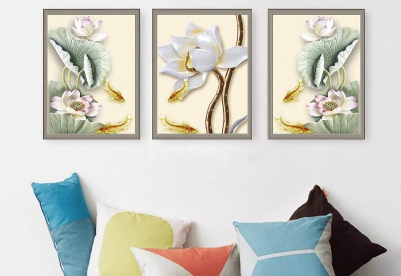 Mẫu trang trí được sử dụng treo tường
